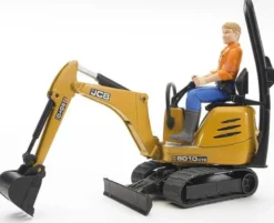 Bruder JCB Micro Grävmaskin 8010 CTS med Förare 62002