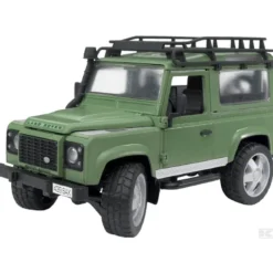Bruder Jeep Landrover Defender med Hästtransport 02592