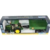 Bruder John Deere 5115M Traktor med Släpkärra 02108