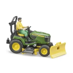 Bruder John Deere Trädgårdstraktor X949 med släpvagn och figur 62104