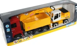 Bruder Lastbil MAN TGA med Liebherr Grävmaskin 02751