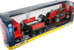Bruder Lastbil MAN TGA Trailer och Manitou Lastare 02774