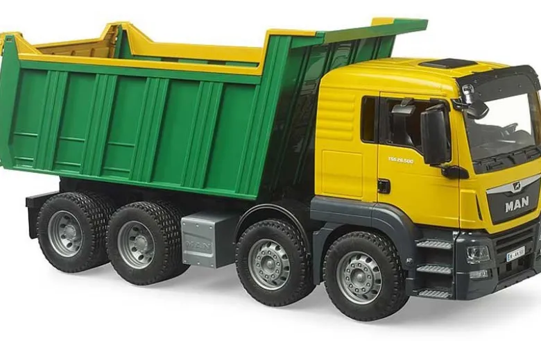 Bruder Lastbil MAN TGS med tippflak 03766