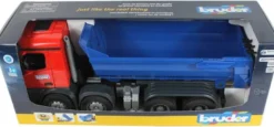 Bruder Lastbil Mercedes Arocs med tippflak Halfpipe Dump Truck 03621