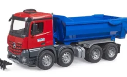 Bruder Lastbil Mercedes Arocs med tippflak Halfpipe Dump Truck 03621