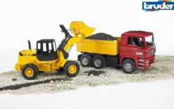 Bruder Leksak Hjullastare midjestyrd Fiat FR 130 02425