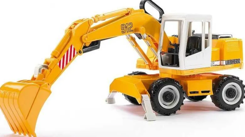 Bruder Liebherr Grävmaskin med hjul 02426