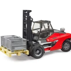 Bruder Linde HT160 truck med pall och korgar 02513