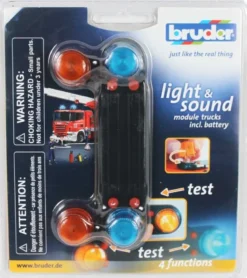 Bruder Ljus- och Ljudmodul för lastbilar, brandbilar 02801
