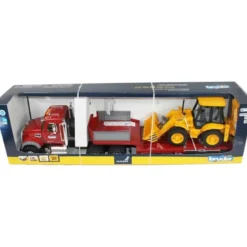 Bruder MACK Granite Låglastare med JCB 4CX lastare 02813