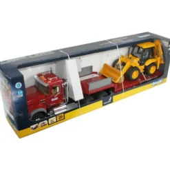 Bruder MACK Granite Låglastare med JCB 4CX lastare 02813