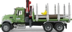 Bruder MACK Timmerbil med stockar 02824