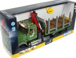 Bruder MACK Timmerbil med stockar 02824