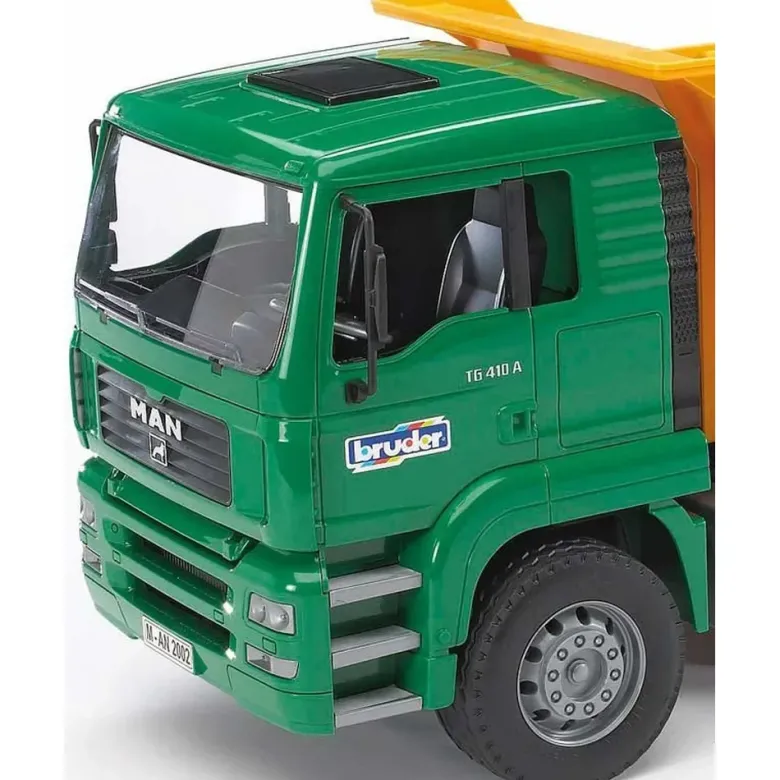 Bruder MAN TGA 410 A Lastbil med Tippflak 02765