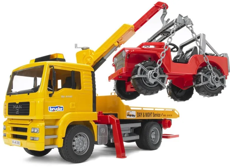 Bruder MAN TGA Sprinter Bärgningsbil 02750