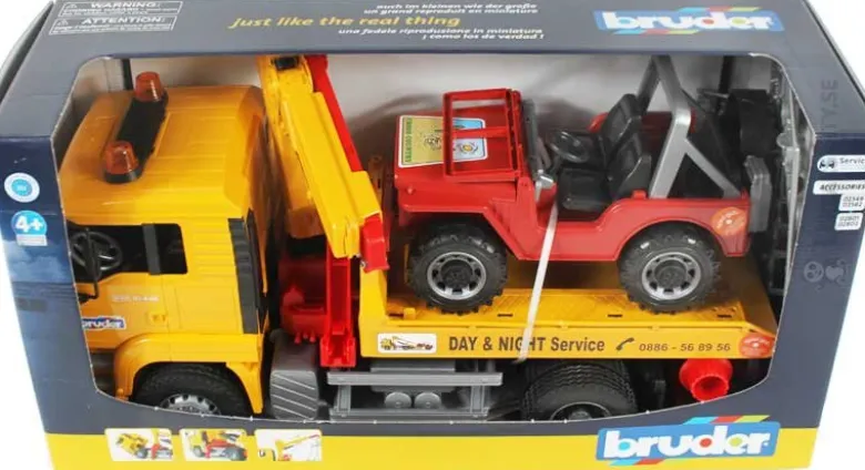 Bruder MAN TGA Sprinter Bärgningsbil 02750
