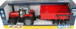Bruder Massey Ferguson 7480 traktor med Vagn 02045