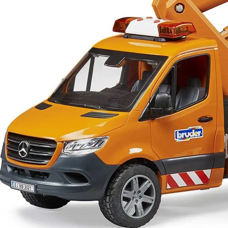 Bruder Mercedes Benz Sprinter Kranbil med arbetskorg 02679