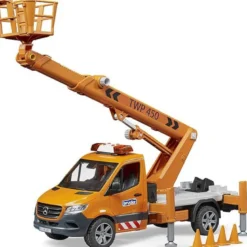 Bruder Mercedes Benz Sprinter Kranbil med arbetskorg 02679