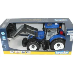 Bruder New Holland T7.315 Traktor med Frontlastare 03121