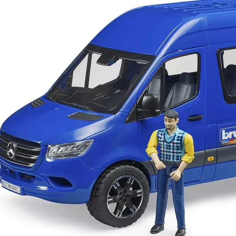 Bruder Persontransportbil Mercedes Sprinter med förare 02681