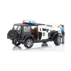 Bruder Polisbil Jeep Wrangler med Polis 02526