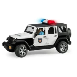 Bruder Polisbil Jeep Wrangler med Polis 02526