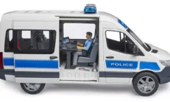 Bruder Polisbil Mercedes Sprinter med Polisfigur 02683