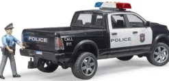 Bruder Polisbil RAM 2500 med polis 02505