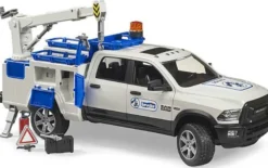 Bruder RAM 2500 Servicebil med varningsljus 02509