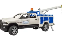 Bruder RAM 2500 Servicebil med varningsljus 02509
