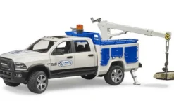 Bruder RAM 2500 Servicebil med varningsljus 02509