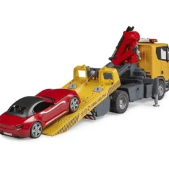 Bruder Scania Super 560R Bärgningsbil med Roadster Bil 03552