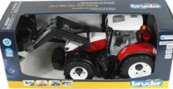 Bruder Steyr 6300 Terrus CVT Traktor med Frontlastare och Skopa 03181