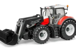 Bruder Steyr 6300 Terrus CVT Traktor med Frontlastare och Skopa 03181