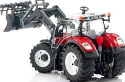 Bruder Steyr 6300 Terrus CVT Traktor med Frontlastare och Skopa 03181