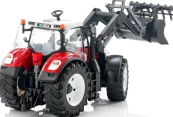 Bruder Steyr 6300 Terrus CVT Traktor med Frontlastare och Skopa 03181