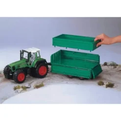Bruder Tippsläp Welger avtagbara lämmar 02010