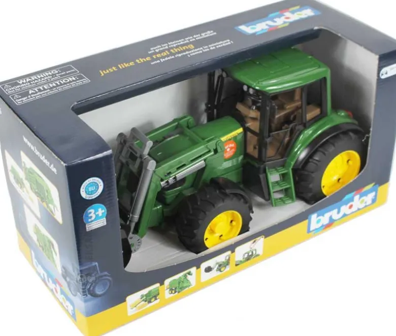 Bruder Traktor John Deere 6920 med Frontlastare och Skopa 02052