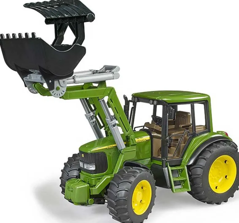 Bruder Traktor John Deere 6920 med Frontlastare och Skopa 02052