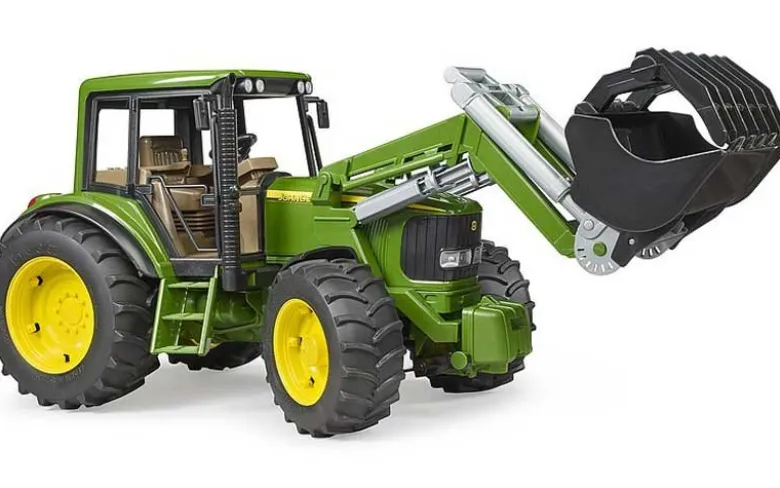 Bruder Traktor John Deere 6920 med Frontlastare och Skopa 02052