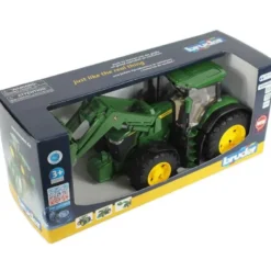 Bruder Traktor John Deere 7R 350 med frontlastare skopa 03151