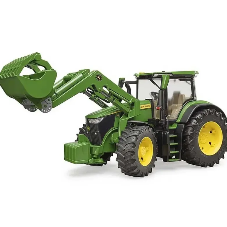Bruder Traktor John Deere 7R 350 med frontlastare skopa 03151