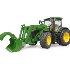 Bruder Traktor John Deere 7R 350 med frontlastare skopa 03151