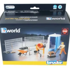 Bruder Vägarbete Lekset med figur 62008