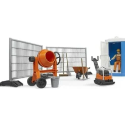 Bruder Vägarbete Lekset med figur 62008
