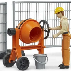 Bruder Vägarbete Lekset med figur 62008