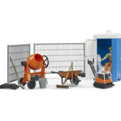 Bruder Vägarbete Lekset med figur 62008