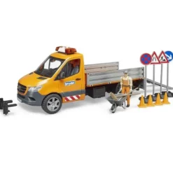 Bruder Vägarbetsbil Mercedes Benz Sprinter 02677