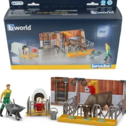 Bruder World Kostall med figur 62611